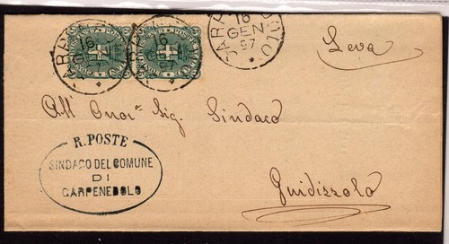 Storia postale stemma di - stemma,