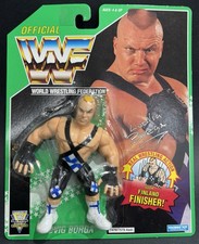Hasbro WWF Ludvig Borga 1994 azione di lotta con finisher Finlandia! MOC