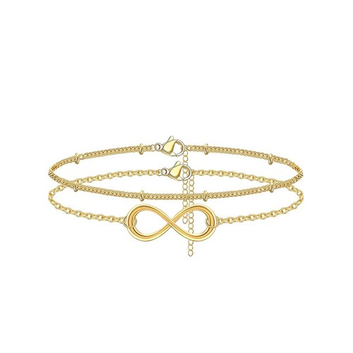 Set bracciale infinito - set,