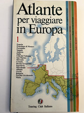 Guida Touring Club Italiano ATLANTE PER VIAGGIARE IN EUROPA - VOLUME 1&2