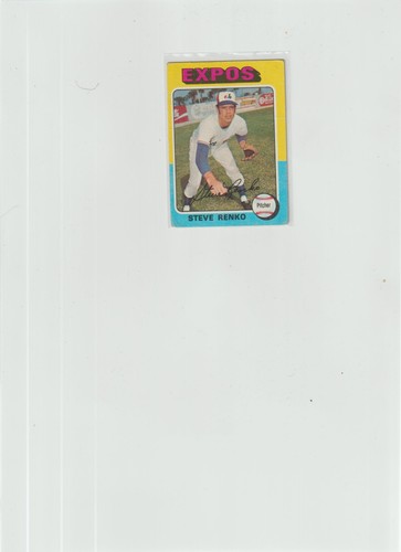 1975 topps steve - 1975, renko