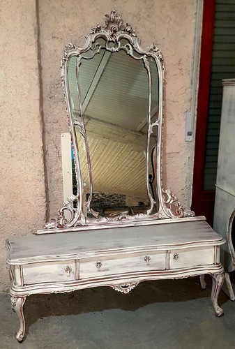Mobile con specchio - , antico