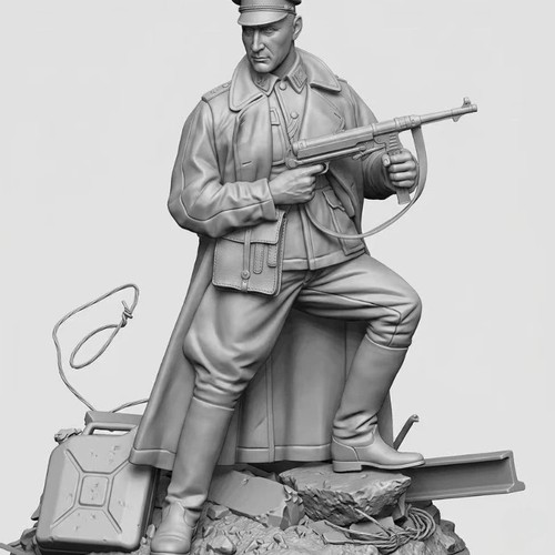 Ww2 ufficiale di fanteria - 1/35,