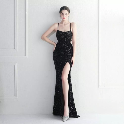 Vestito abito elegante - vestito, lungo
