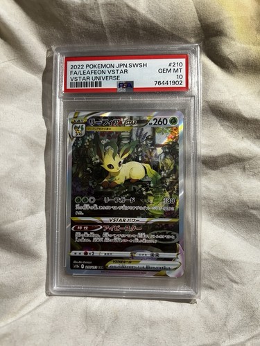 Psa gem mint leafeon - mint,