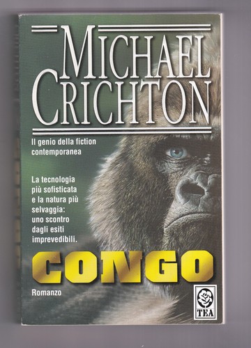 Libro congo michael crichton - congo,