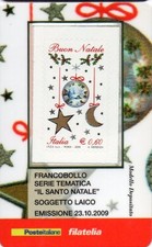 2009 TESSERA FILATELICA UNIF. n. 630 - NATALE LAICO MF63891
