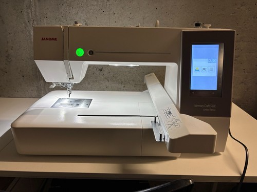 Janome memory craft 550e - memory,