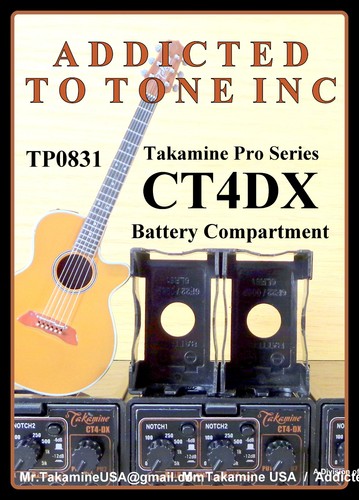 Scomparto batteria takamine - scomparto,
