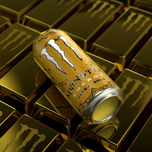 Monster energy ultra gold - monster,