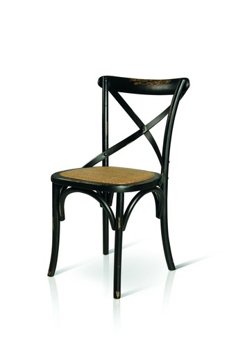 Sedia legno colore - colore, nero