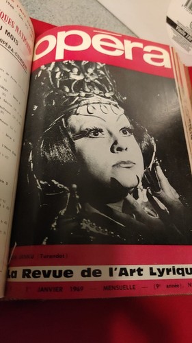 Libro opera magazine 1968 - opera,