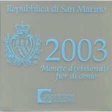 Serie euro San Marino 2003 fdc