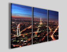 Quadro città Paris night