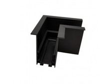 Connettore Giunzione Angolare e Angolo Curva Nero per Collegamento Binario Magne