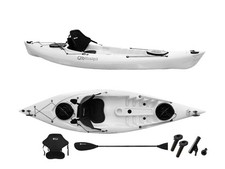 Canoa 1 posto Privat 2.0 Fishing Big Mama Kayak monoposto da pesca 295 cm + 2 ga