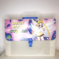 Sailor moon Stars cartellina in plastica per la scuola vintage giochi preziosi