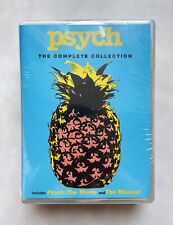 Psych: The Complete Series Stagione 1-8 (DVD, 32 dischi cofanetto) Nuovo