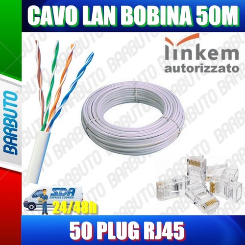 Bobina cavo lan ethernet cat5e - bobina,