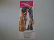 advertising Pubblicità 1981 MILLEFIORI CUCCHI