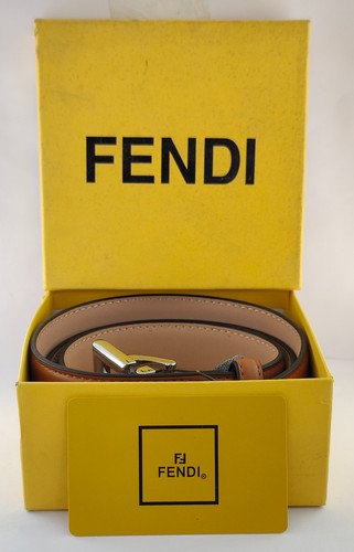 Fendi brown color men leather - brown,