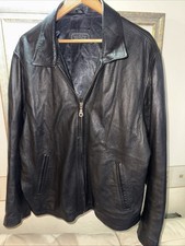 Giacca casual vintage in pelle