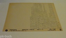 Microfiche Catalogo Ricambi
