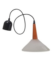 Lampadario In Vetro Satinato