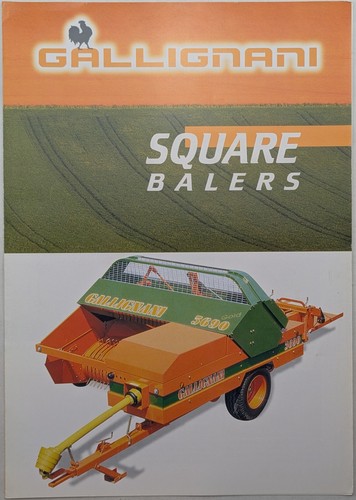 Brochure originale gallignani - originale,