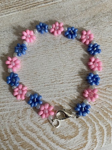 Bracciale margherita perline
