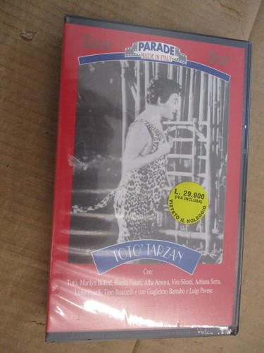 Toto tarzan vhs sigillata - -,