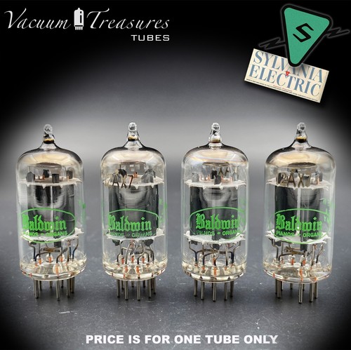 12ax7 baldwin sylvania nos - baldwin,