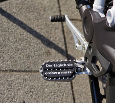 Poggiapiedi intarsio "Goethe"