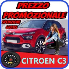 Ruotino Di Scorta Per La Citroen C3 Con Misura Da 16 4Fori Kit Ruota Gomma Auto