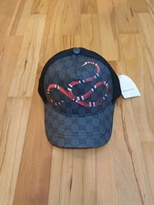 Gucci Cap Nero Con Serpente