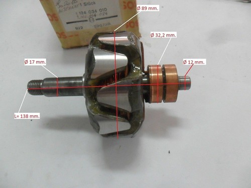 Rotore alternatore alfa romeo - alternatore,