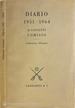 Diario 1951 1964 comisso di - 1951-1964.,