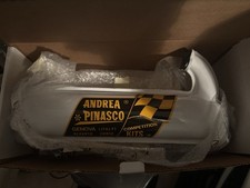 Marmitta Vespa Pinasco Bianca