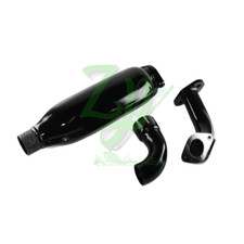 KIT MARMITTA LUNGO PROLUNGA CURVA LDA510 3LD450 3LD510 LDA100 LDA820 4LD640