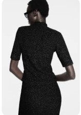 Zara Shiny Bouclé Jacquard