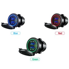 Presa per caricabatteria da auto veloce 12V / 24V QC 3.0 Doppia porta USB