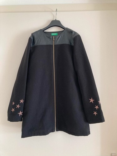 Cappotto bambina nero united - bambina,