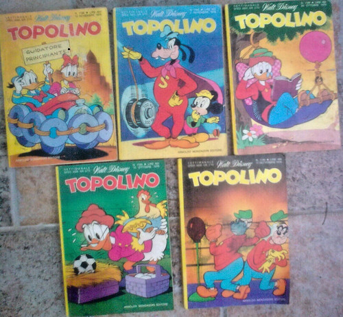 Stock topolino numeri - stock,