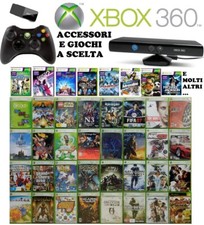 XBOX 360 GIOCHI CONSOLE ACCESSORI KINECT CONTROLLER A SCELTA - OTTIME CONDIZIONI