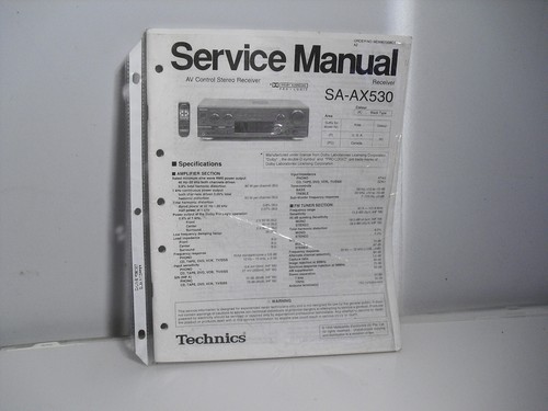 Orig technics ricevitore - orig,