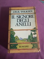 IL SIGNORE DEGLI ANELLI J.R.R. Tolkien Rusconi 1980