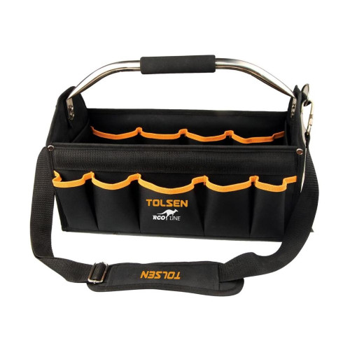 Borsa portautensili aperta con - portautensili,