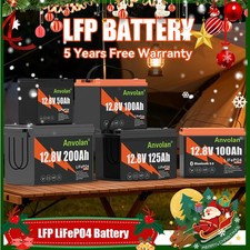 Akku 12V 200Ah 100Ah 50Ah