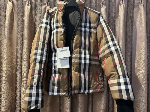 Piumino reversibile burberry - piumino,