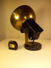 Faretto Orientabile Anni 60/70 Italia,  Ottone E Alluminio